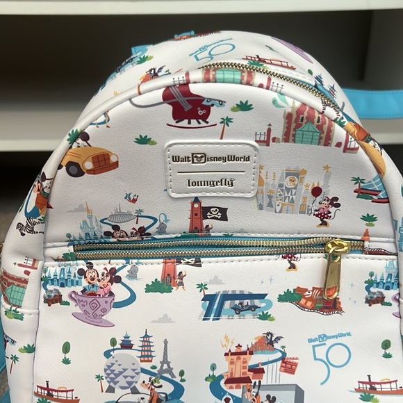 Disney 50th anniversary loungefly hot topic - Picture 2 of 4